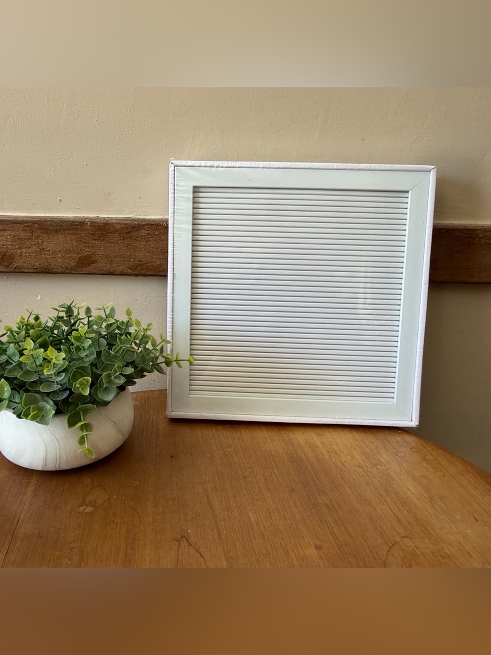 Hobby Lobby White Slat Letter Board Frame